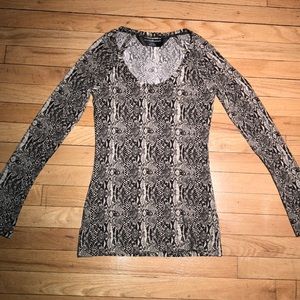 Norma Kamali XS scoop neck top